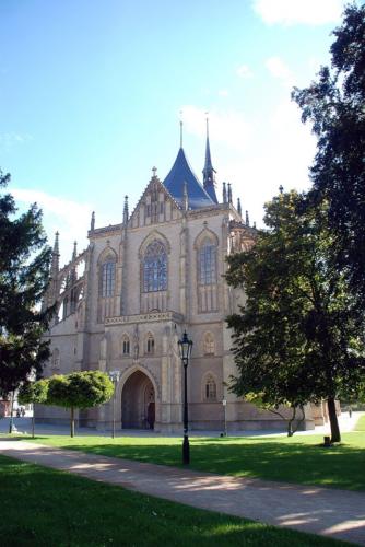 západní průčelí